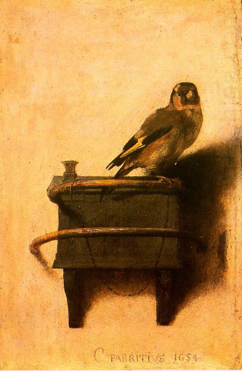 Carel Fabritus The Goldfinch china oil painting image